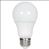 Satco 60 Watt Equivalent A19 4000K Cool White Energy Efficient Dimmable LED Light Bulb - 0