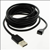 X2Power 3-Foot USB-A to Micro USB Data Cable - Black - 0
