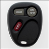 Three Button Key Fob Replacement Remote for GMC and Chevrolet Vehicles - 0