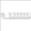 Geeni Surge Smart Wi-Fi 6 Outlet Surge Protector Strip - White - 0
