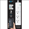 Geeni Surge Mini Smart Wi-Fi 3 Outlet Surge Protector - Google and Amazon Compatible - 3