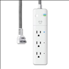 Geeni Surge Mini Smart Wi-Fi 3 Outlet Surge Protector - Google and Amazon Compatible - 4