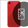 Apple iPhone XR Back Glass Repair - Red - without logo - 0