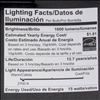 Duracell Ultra 100 Watt Equivalent A21 2700k Soft White Energy Efficient LED Light Bulb - 2 Pack - 5