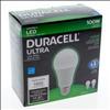 Duracell Ultra 100 Watt Equivalent A21 4000k Cool White Energy Efficient LED Light Bulb - 2 Pack - 1