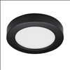 Satco 10.5W LED 5.5 Inch Round Blink Black S21526 - 0