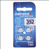 Renata 1.55V 392/384 Silver Oxide Coin Cell Battery - 4 Pack - 1