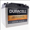 Duracell Ultra 12V 40AH Deep Cycle AGM SLA Battery with M6 Insert Termina - 1