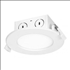 Satco 8.5W LED Downlight Soft White Edge Lit Dimmable - 0