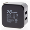 X2Power 3 Amp AC Wall Charger with Dual USB Ports - 2