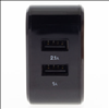 X2Power 3 Amp AC Wall Charger with Dual USB Ports with 3 Foot Micro USB Cable - 2