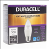 Duracell Ultra 40W Equivalent B11 2700K Soft White Energy Efficient Candle LED Light Bulb - 3 Pack - 5