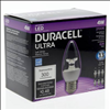 Duracell Ultra 40W Equivalent B11 2700K Soft White Energy Efficient Candle LED Light Bulb - 6 Pack - 0