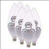 Duracell Ultra 40 Watt Equivalent B11 2700k Soft White Energy Efficient LED Light Bulb - 6 Pack - 3