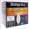 Duracell Ultra 40 Watt Equivalent B11 2700k Soft White Energy Efficient LED Light Bulb - 6 Pack - 5