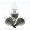 Duracell Ultra 60 Watt Equivalent B11 2700k Soft White Energy Efficient LED Light Bulb - 3 Pack - 0