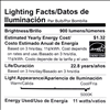Duracell Ultra 75 Watt Equivalent PAR30L 5000k Daylight Energy Efficient LED Flood Light Bulb - 6