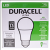 Duracell Ultra 75 Watt Equivalent A19 4000k Cool White Energy Efficient LED Light Bulb - 2 Pack - 4