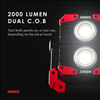 NEBO OMNI 2000 Lumen Multi-Directional Rechargeable Work Light - NEB-WLT-0015 - 3