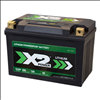 X2Power 12A-BS 12.8V 280CA Lithium Powersport Battery - 4