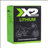 X2Power 14AH-BS 12.8V 280CA Lithium Powersport Battery - 1