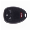 Four Button Replacement Key Fob Shell for GMC and Chevrolet Vehicles - 2