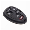 Six Button Replacement Key Fob Shell for GMC and Chevrolet Vehicles - 1