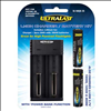 Ultra Last Lithium Ion 18650 Charger and Battery Combo Pack - 0