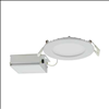 Satco 10W CCT Selectable 4 Inch Round Wafer Recessed Downlight - 0