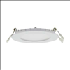 Satco 10W CCT Selectable 4 Inch Round Wafer Recessed Downlight - 1