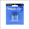 Nuon 3V CR123 Lithium Battery - 2 Pack - 0