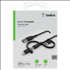 Belkin BOOST UP CHARGE 3.3ft Universal Charging Cable - Black - PWR10481 - 1