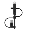 Belkin BOOST UP CHARGE 3.3ft Universal Charging Cable - Black - PWR10481 - 2