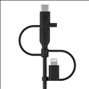 Belkin BOOST UP CHARGE 3.3ft Universal Charging Cable - Black - PWR10481 - 3