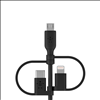 Belkin BOOST UP CHARGE 3.3ft Universal Charging Cable - Black - PWR10481 - 4