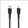 Belkin 4-Foot Lightning to USB-C black Cable - 1
