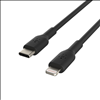 Belkin 4-Foot Lightning to USB-C black Cable - 2