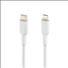 Belkin 4-Foot Lightning to USB-C white Cable - 1