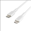 Belkin 4-Foot Lightning to USB-C white Cable - 2