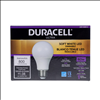Duracell Ultra 60 Watt Equivalent A19 2700K Soft White Energy Efficient LED Light Bulb - 3 Pack - 1