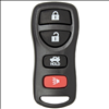 Four Button Key Fob Replacement Remote For Infiniti and Nissan Vehicles - 0