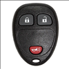 Three Button Key Fob Replacement Remote for Chevrolet, GMC, and Pontiac Vehicles - 0