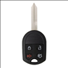 Four Button Key Fob Replacement Combo Key Remote for Ford Vehicles - 0