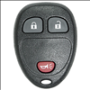 Three Button Key Fob Replacement Remote For Buick, Chevrolet, Pontiac, and Saturn Vehicles - 0