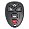 Five Button Key Fob Replacement Remote For Buick, Chevrolet, Pontiac, and Saturn Vehicles - 0