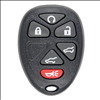 Six Button Key Fob Replacement Remote for GMC and Chevrolet Vehicles - 0
