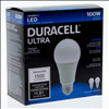 Duracell Ultra 100 Watt Equivalent A19 5000k Daylight Energy Efficient LED Light Bulb - 2 Pack - 1