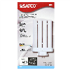 Satco 27W 6500K Quad Tube 4 Pin CFL Bulb - CFL10370 - 1