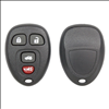Four Button Replacement Key Fob Shell for GMC, Chevrolet and Cadillac Vehicles - FOB11663 - 1