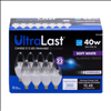UltraLast B11 LED Light Bulb, 4 Watt Candelabra Base, Dimmable - 8 Pack - LED15489 - 1